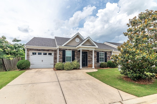 2697 York Dr, Augusta, GA 30909 - view of front of property featuring concrete driveway, an attached garage, and roof with shingles