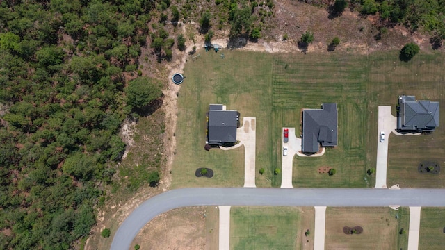 aerial view of property's location