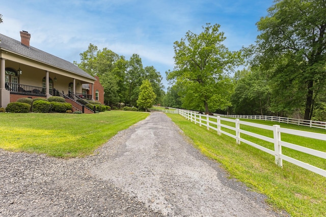 165 Indian Valley Ln, Swansea, SC 29160 - view of dirt / gravel driveway