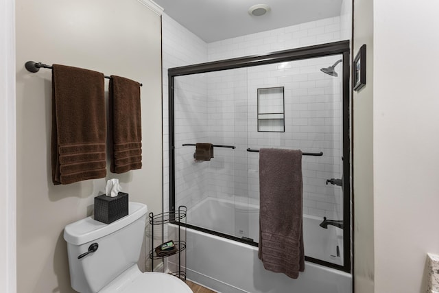 165 Indian Valley Ln, Swansea, SC 29160 - full bath featuring toilet and combined bath / shower with glass door