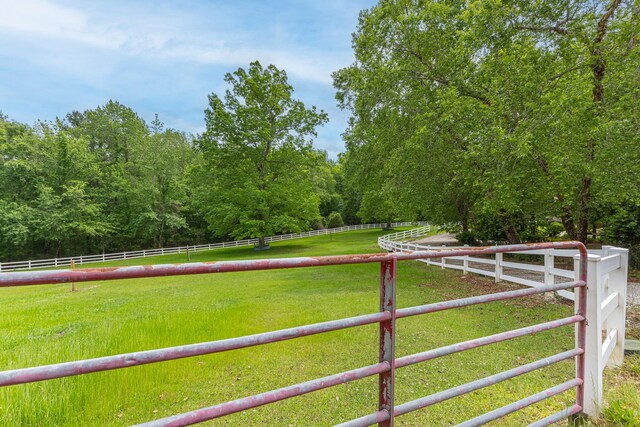165 Indian Valley Ln, Swansea, SC 29160 - view of yard with a view of trees and a view of countryside