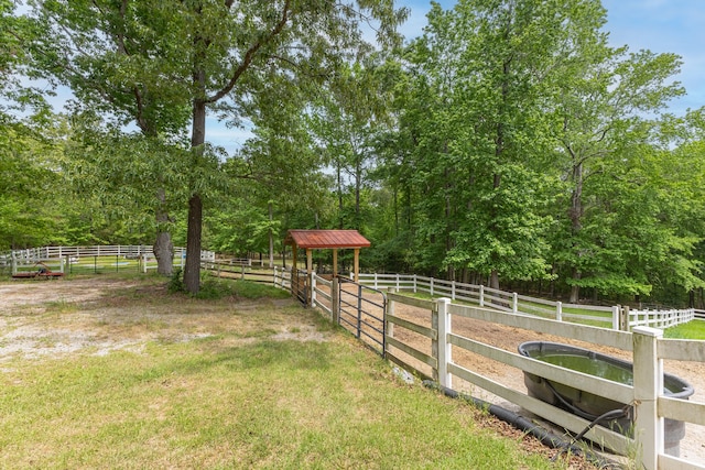 165 Indian Valley Ln, Swansea, SC 29160 - view of yard