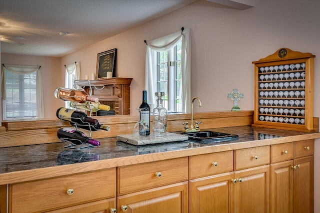 kitchen featuring sink