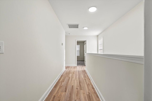 1227 Miller St, Augusta, GA 30901 - corridor with light wood-style floors and baseboards