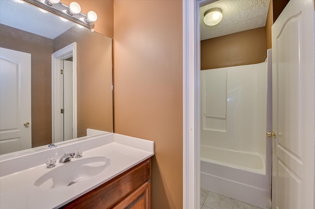 3953 Bolton St, Augusta, GA 30909 - bathroom with vanity, tile patterned flooring, and  shower combination
