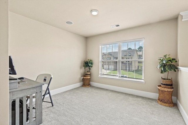 556 Ernestine Fls, Grovetown, GA 30813 - office area featuring carpet flooring and baseboards