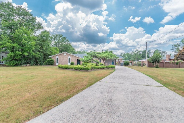 4015 Goshen Lake S, Augusta, GA 30906 - single story home with a front lawn and concrete driveway