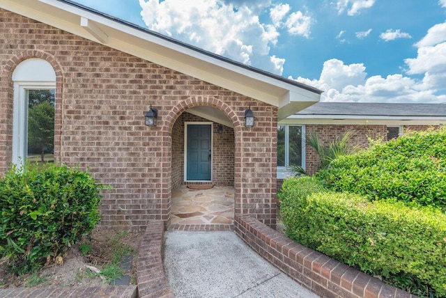 4015 Goshen Lake S, Augusta, GA 30906 - doorway to property featuring brick siding