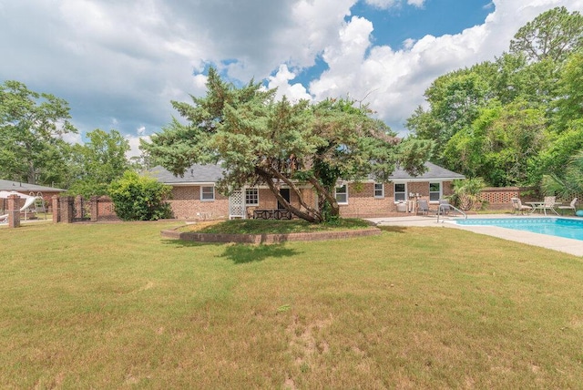 4015 Goshen Lake S, Augusta, GA 30906 - view of yard with a patio