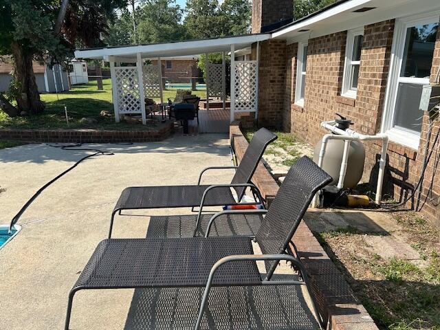 4015 Goshen Lake S, Augusta, GA 30906 - view of patio / terrace