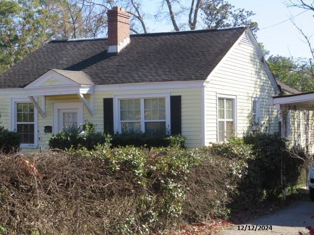 view of cape cod-style house