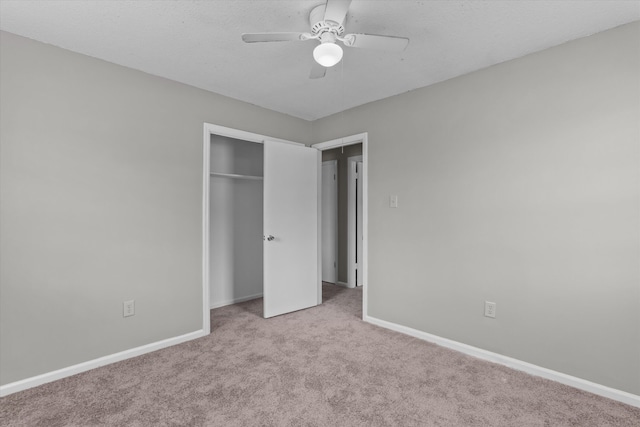 2701 Gardenbrook Ct, Augusta, GA 30906 - unfurnished bedroom featuring carpet, a closet, baseboards, and a ceiling fan
