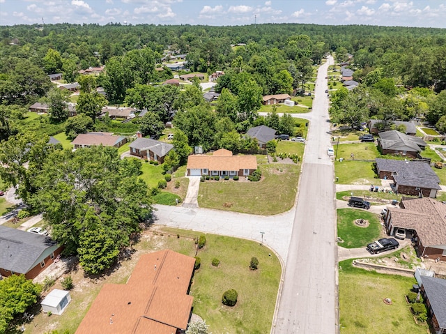 2701 Gardenbrook Ct, Augusta, GA 30906 - aerial view of residential area with a heavily wooded area