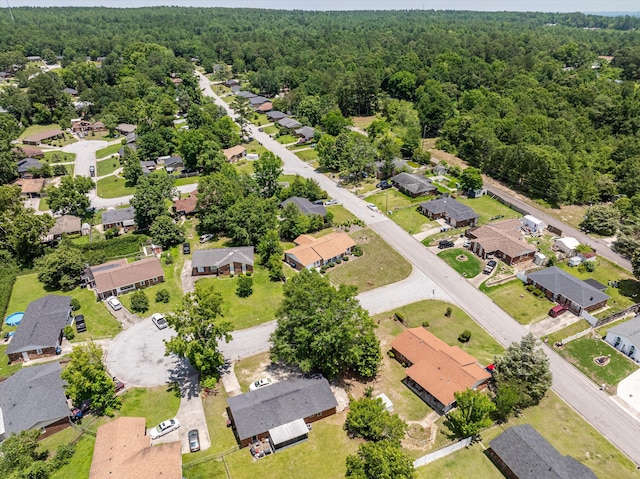 2701 Gardenbrook Ct, Augusta, GA 30906 - aerial view of residential area with a heavily wooded area