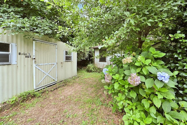 3613 Concord Ct, Augusta, GA 30906 - view of yard featuring a storage unit