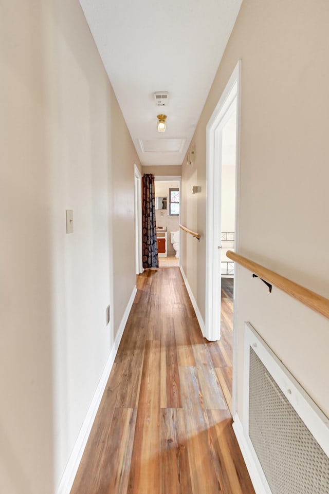 3613 Concord Ct, Augusta, GA 30906 - hall with light wood-style flooring