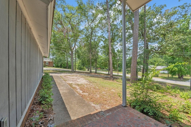 1736 Goshen Rd, Augusta, GA 30906 - view of yard featuring view of wooded area