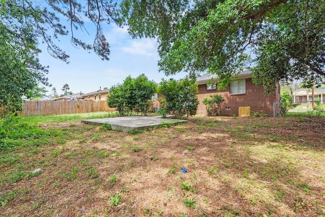 1711 Greenway Dr, Augusta, GA 30909 - view of yard featuring a fenced backyard and a patio