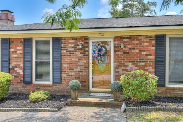 522 Gray Dr, Martinez, GA 30907 - entrance to property featuring brick siding and a chimney