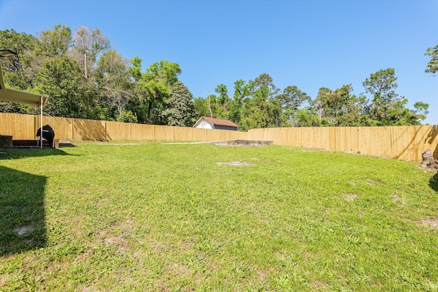 2905 Rocky Creek Rd, Augusta, GA 30906 - view of yard featuring a fenced backyard