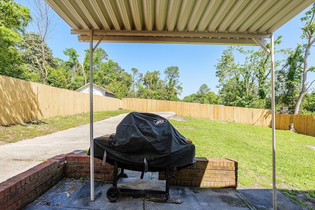 2905 Rocky Creek Rd, Augusta, GA 30906 - view of patio / terrace with a fenced backyard