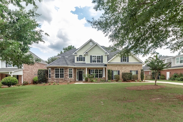 5191 Windmill Pl, Evans, GA 30809 - traditional home with a front lawn and brick siding