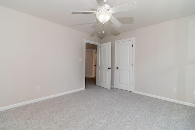 5191 Windmill Pl, Evans, GA 30809 - spare room with light carpet and a ceiling fan
