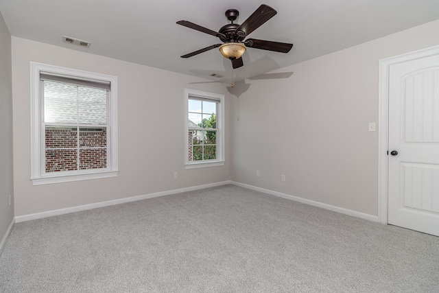 5191 Windmill Pl, Evans, GA 30809 - carpeted spare room with a ceiling fan and baseboards