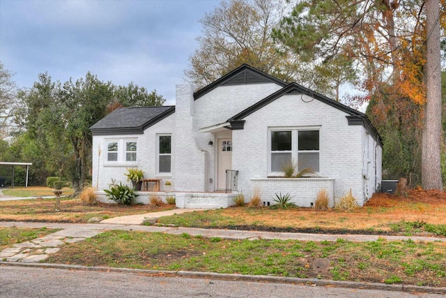 view of bungalow-style home