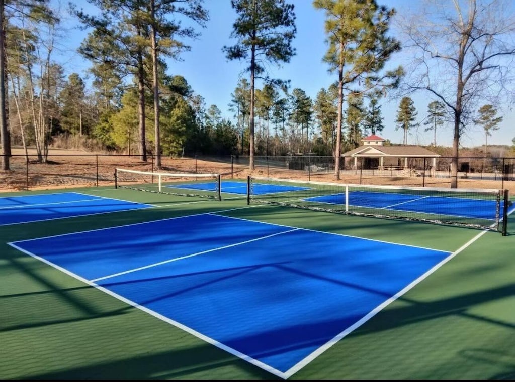 1462 Bellingham Dr, Beech Island, SC 29842 - view of tennis court featuring community basketball court