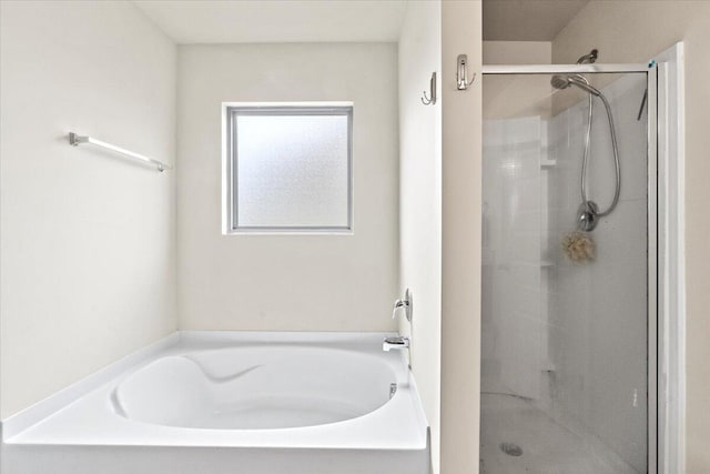 152 Sims Ct, Augusta, GA 30909 - bathroom featuring a shower stall and a garden tub