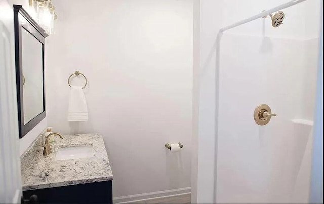 827 Dantignac St, Augusta, GA 30901 - full bathroom with vanity and a shower
