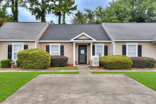 view of ranch-style home