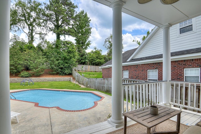 210 Oleander Trl, Evans, GA 30809 - view of swimming pool