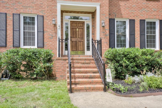 225 Old Mill Rd, Martinez, GA 30907 - property entrance featuring brick siding