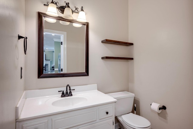 225 Old Mill Rd, Martinez, GA 30907 - half bath featuring toilet and vanity
