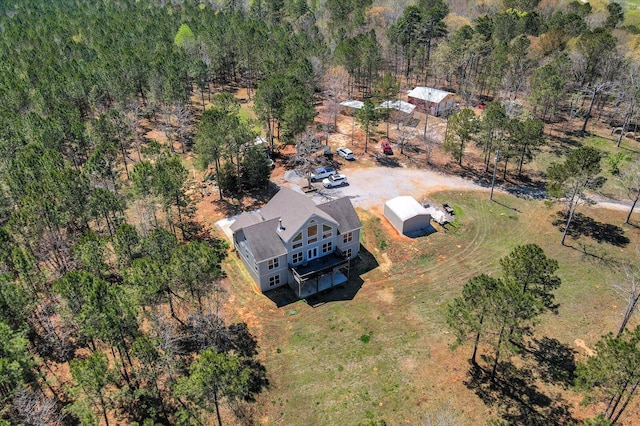 drone / aerial view