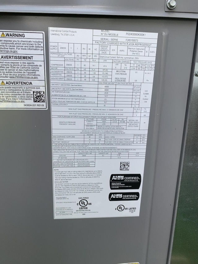 1555 Koger St, Augusta, GA 30904 - detailed view of water heater