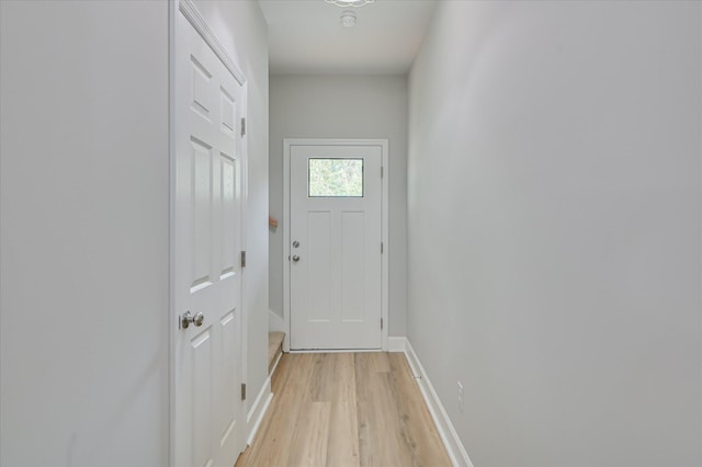 2815 Ridge Crest Dr, Hephzibah, GA 30815 - doorway to outside with light wood finished floors and baseboards