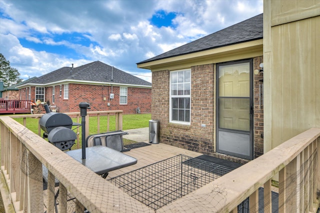 2211 Altman Way, Hephzibah, GA 30815 - view of patio with a deck