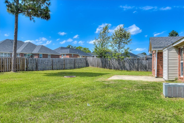 3643 Stanton Ct, Augusta, GA 30906 - view of yard featuring a patio and cooling unit