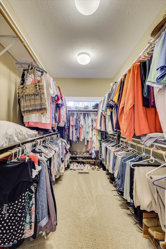 901 Patriots Pt, Mccormick, SC 29835 - walk in closet with carpet flooring