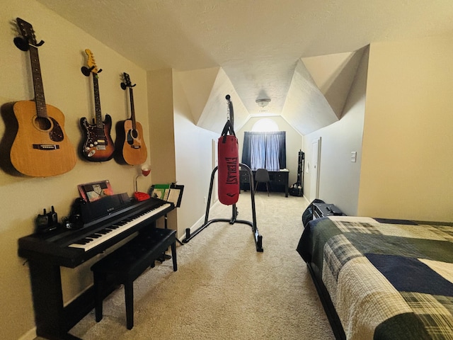 517 Avrett Ct, Evans, GA 30809 - carpeted bedroom featuring vaulted ceiling