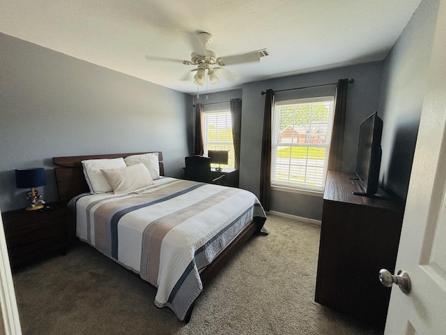 517 Avrett Ct, Evans, GA 30809 - bedroom with carpet floors, ceiling fan, and baseboards