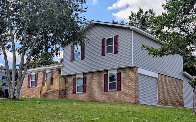 2154 Peppermint Pl, Augusta, GA 30906 - tri-level home featuring brick siding and a front yard