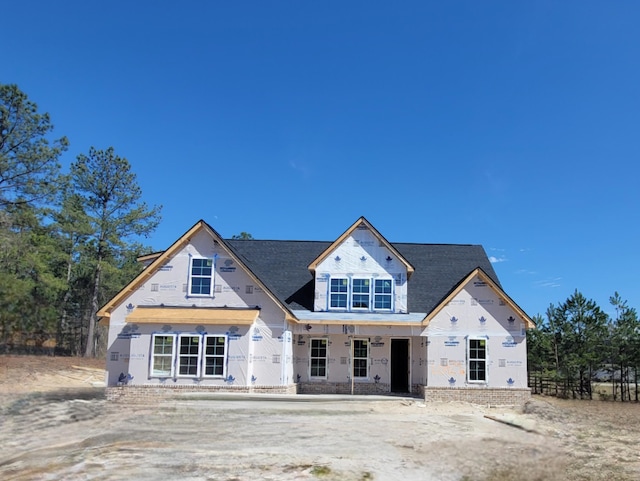 view of property under construction