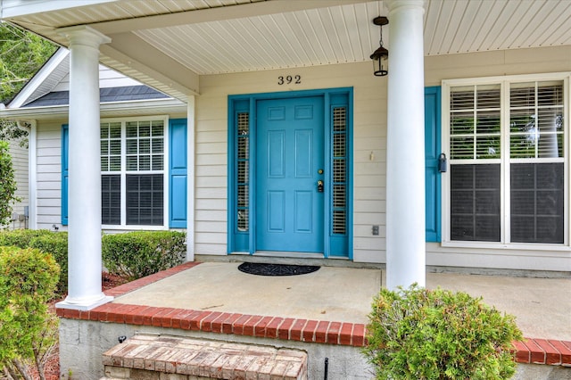 392 Sandleton Way, Evans, GA 30809 - property entrance featuring a porch