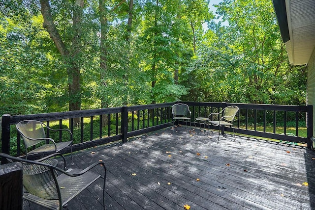 134 Robin Rd, Barnwell, SC 29812 - view of wooden deck