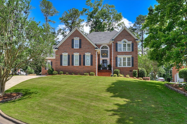 3501 Lonesome Pine Ct, Martinez, GA 30907 - view of front facade with brick siding and a front lawn