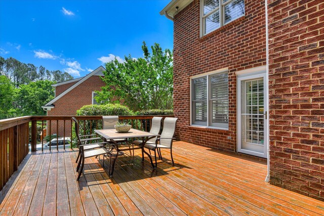 3501 Lonesome Pine Ct, Martinez, GA 30907 - deck with outdoor dining area